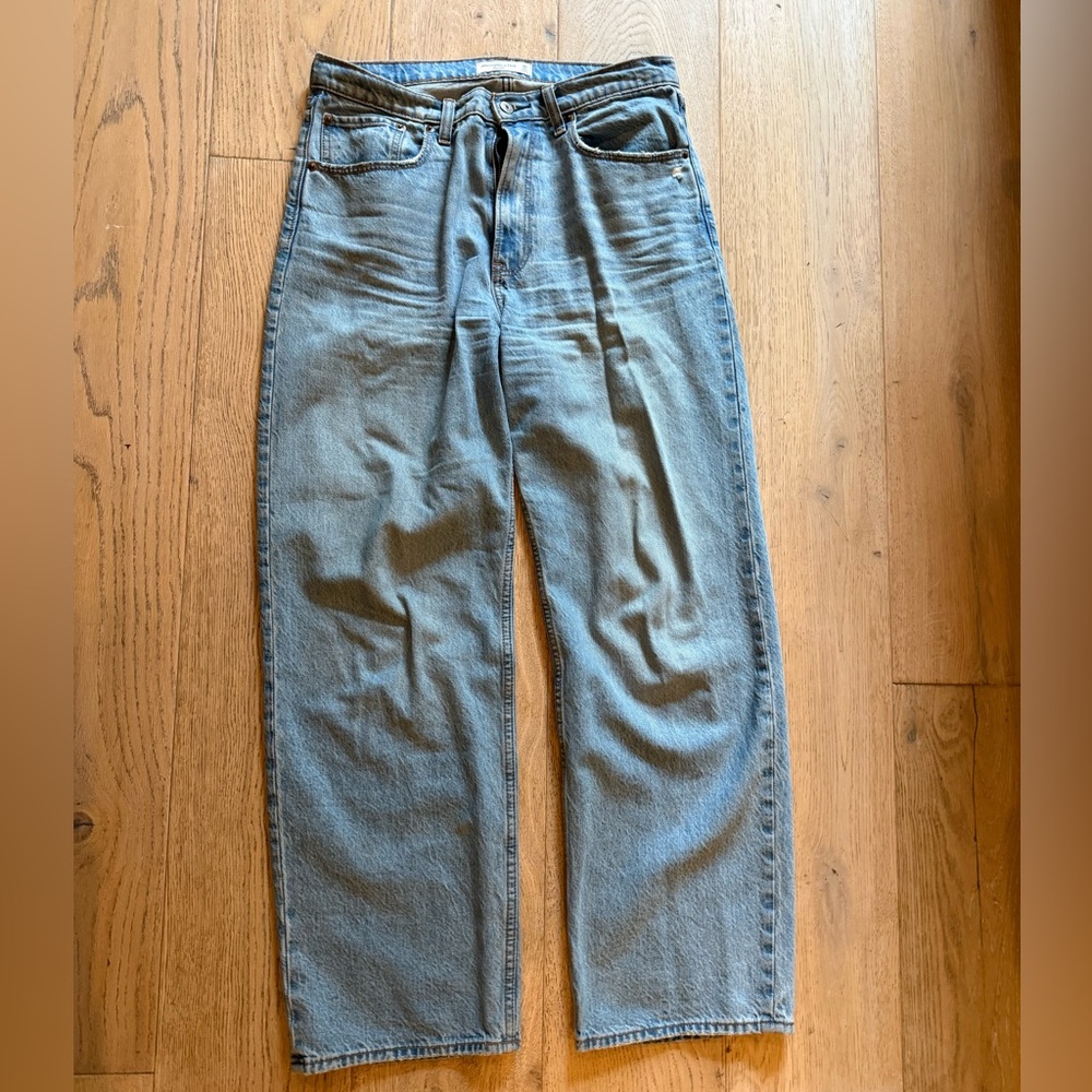 Abercrombie & Fitch Light Blue High Rise Jeans